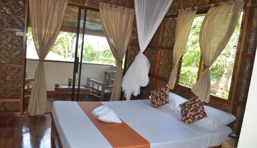 Habitación estándar, balcón, vistas al jardín