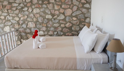 Suite, bañera de hidromasaje, vistas al mar (Kallisti)