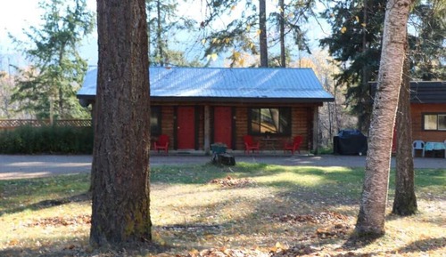 Cabaña básica, 1 cama de matrimonio, cocina básica