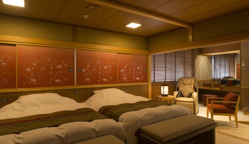 Habitación Premium, no fumadores (Japanese Western w/ Open Bath)