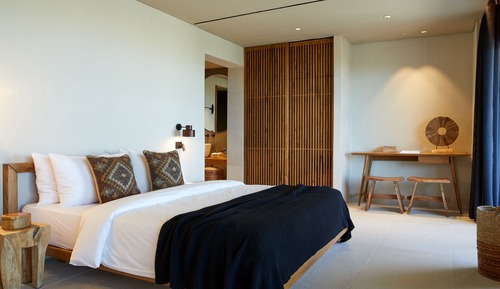 Habitación superior, balcón, vistas al mar