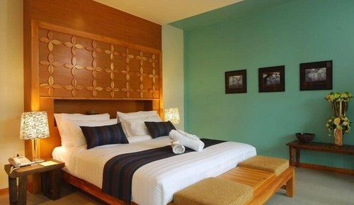 Suite romántica, balcón
