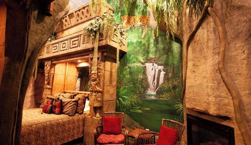 Suite, 1 cama de matrimonio grande (Mayan Rain Forest Suite)
