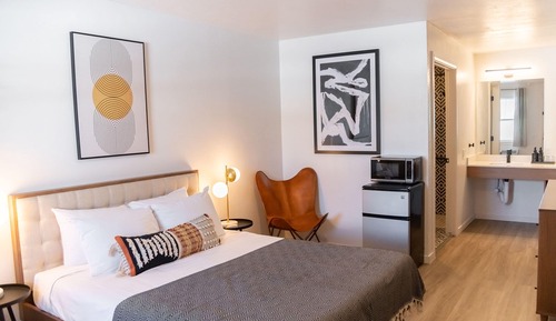 Habitación básica, 1 cama de matrimonio, accesible para personas con discapacidad