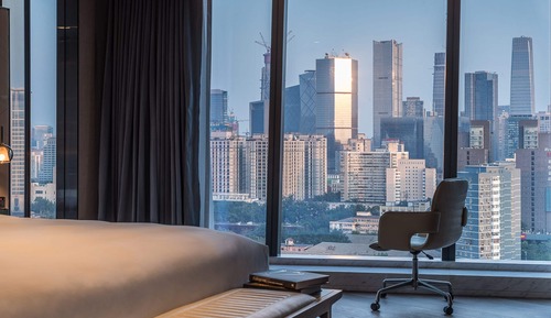 Suite junior, 1 cama de matrimonio grande, con vistas (CBD View)