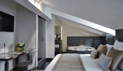 Habitación superior, bañera
