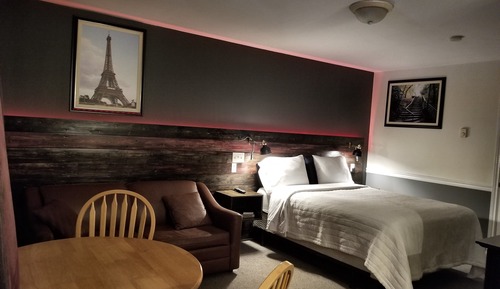 Estudio, 1 cama de matrimonio, no fumadores, cocina básica