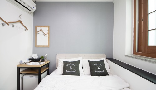 Habitación económica doble de uso individual, 1 cama doble