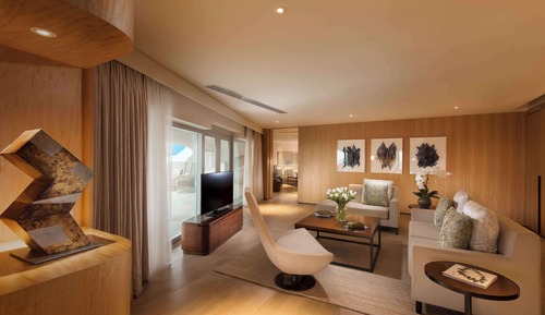 Suite, 2 habitaciones, terraza, vistas a la bahía