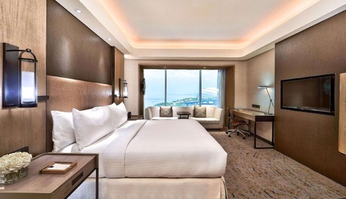 King, Habitación ejecutiva, 1 cama de matrimonio grande, vistas a la bahía