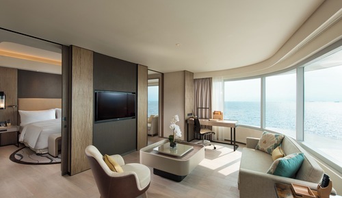 King, Suite, 1 cama de matrimonio grande, vistas a la bahía