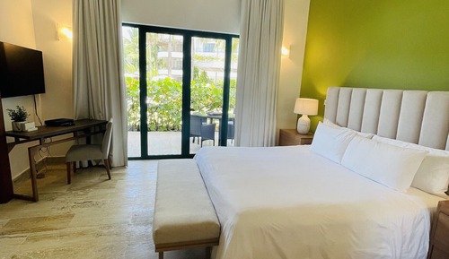 Apartamento, vistas al jardín