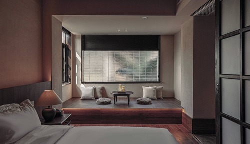 Habitación familiar doble, patio, vistas al río