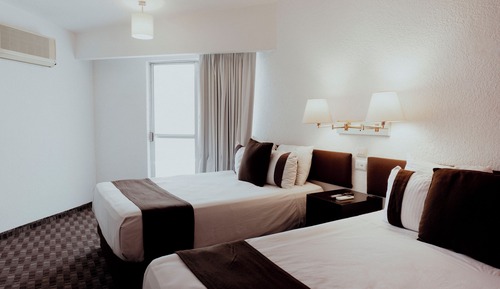 Habitación estándar doble, balcón, vistas al jardín