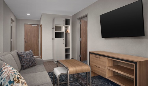 Suite, 1 King Bed, Accessible (Roll-In Shower)