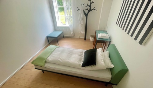 Habitación individual, vistas al canal