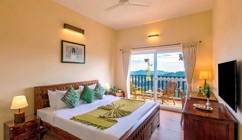 Habitación estándar doble, balcón, vistas al valle