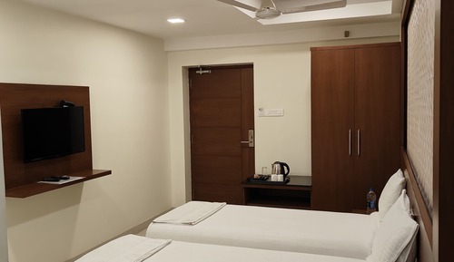 Habitación Deluxe con 2 camas individuales, no fumadores, Aire acondicionado