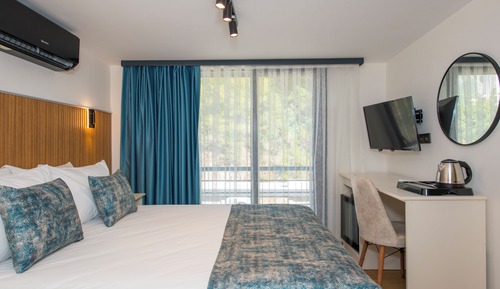 Habitación doble superior, vistas al jardín
