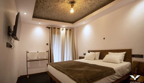 Habitación de lujo, balcón, vistas a la montaña