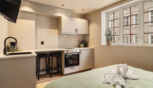Apartamento Confort, 1 cama doble, no fumadores, baño privado
