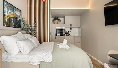 Apartamento Confort, 1 cama doble, no fumadores, baño privado