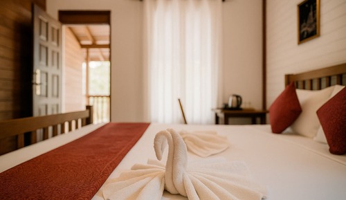 Habitación Deluxe doble, vistas al jardín
