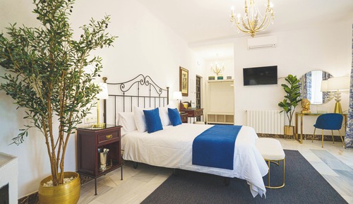 Habitación Deluxe doble, balcón, vistas al jardín