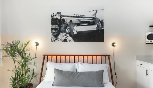 Estudio clásico, 1 cama de matrimonio