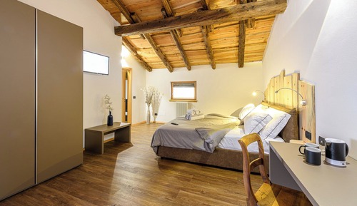 Habitación cuádruple Deluxe, vistas a la montaña