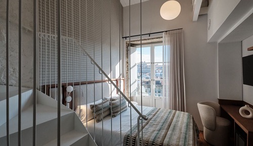 Habitación triple, vistas a la ciudad