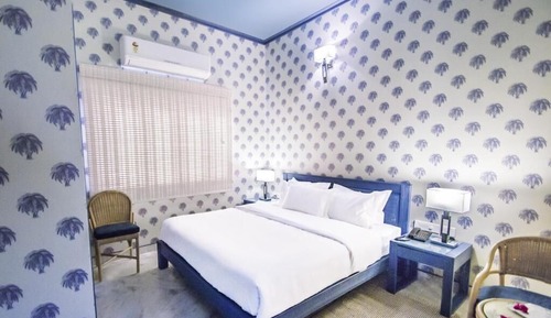 Habitación Deluxe doble, vistas al jardín