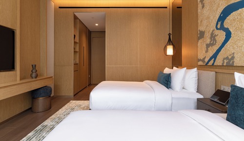 Habitación Confort con 2 camas individuales, vistas a la ciudad