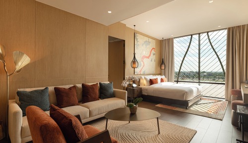Suite junior, vistas al río