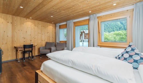Habitación doble, vistas a la montaña