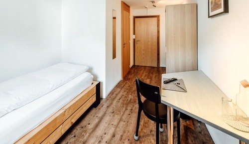 Habitación individual, vistas a la montaña