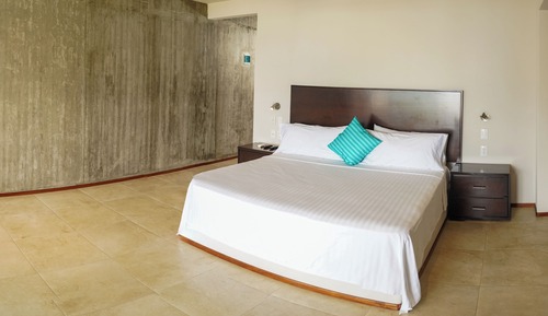 Habitación individual estándar, patio, vistas al mar