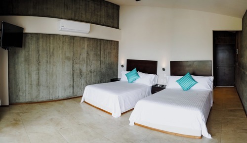 Habitación estándar doble, patio, vistas al jardín