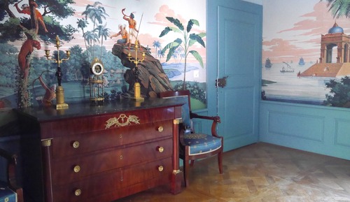 Suite presidencial, vistas al jardín