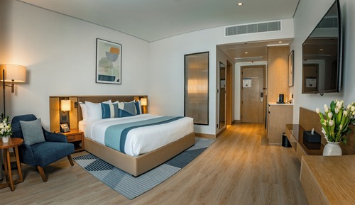 Habitación Premium, 1 cama de matrimonio grande, balcón