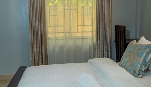 Habitación Deluxe doble, 1 habitación, balcón, vistas al jardín