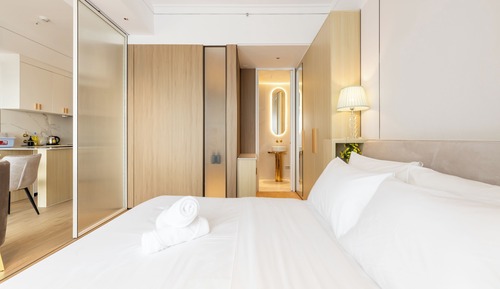 Apartamento Confort, vistas parciales al lago