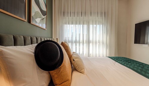 Apartamento 2 Dormitórios com sofá cama