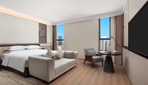 Habitación Deluxe, 1 cama de matrimonio grande con sofá cama, no fumadores