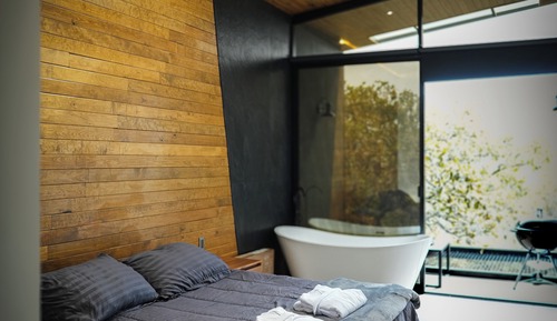 Cabaña Deluxe, 1 cama de matrimonio grande