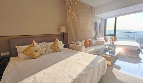 Habitación Confort con 2 camas individuales, vistas a la montaña