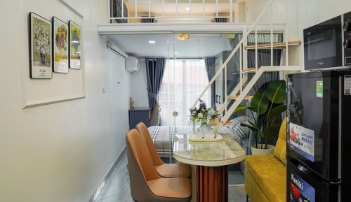 Dúplex Confort, 2 camas de matrimonio, balcón, vistas a la ciudad