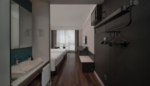 Habitación exclusiva con 2 camas individuales