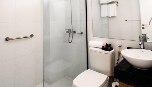 Habitación superior, varias camas, no fumadores (Mobility, Roll-in Shower)