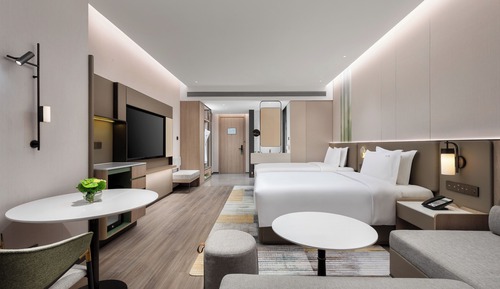 Habitación Premium, 2 camas dobles, vistas a la ciudad